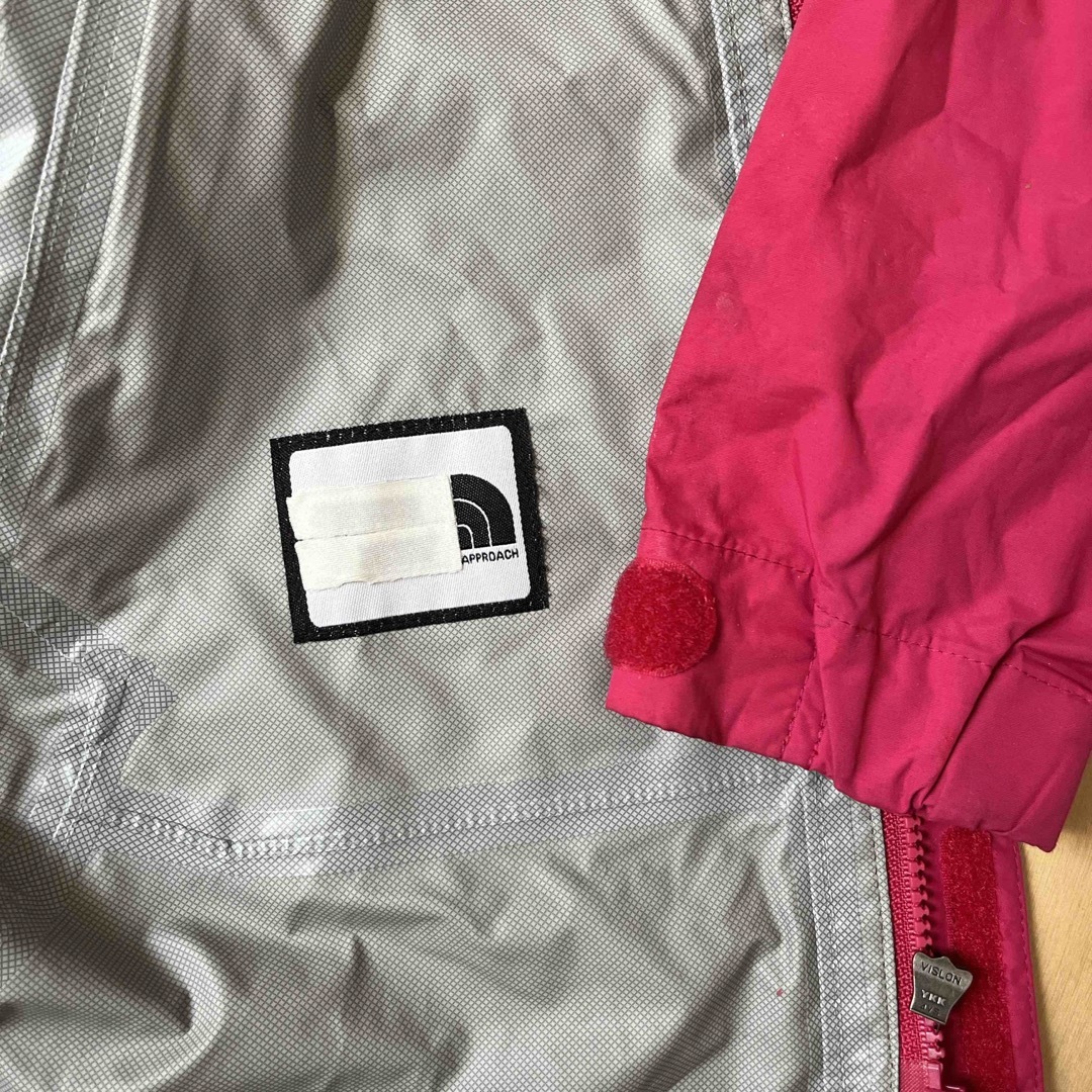 THE NORTH FACE(ザノースフェイス)の※used※キッズ　120cmノースフェイスアウターピンク キッズ/ベビー/マタニティのキッズ服女の子用(90cm~)(ジャケット/上着)の商品写真