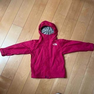 ザノースフェイス(THE NORTH FACE)の※used※キッズ　120cmノースフェイスアウターピンク(ジャケット/上着)