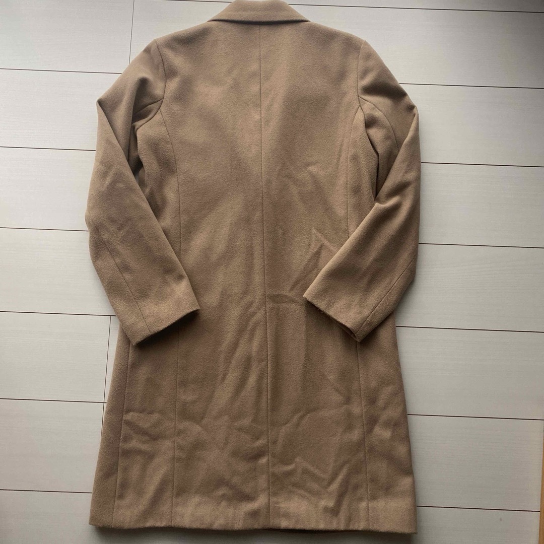 URBAN RESEARCH(アーバンリサーチ)のベージュ　ロングコート　サイズ36 レディースのジャケット/アウター(ロングコート)の商品写真