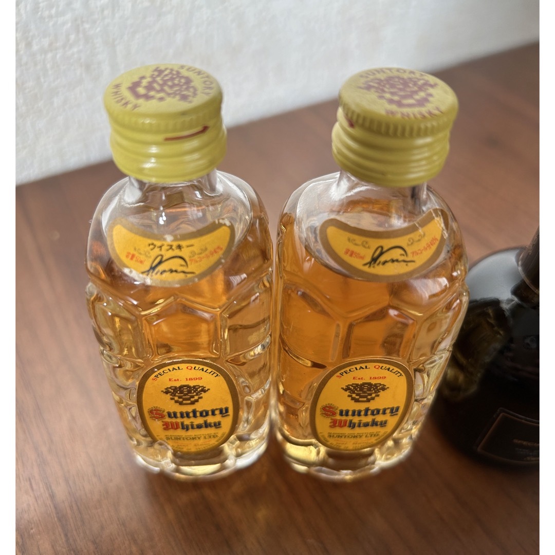 サントリー - ウイスキー ミニボトル 3点セットの通販 by ぽん's サントリー - ウイスキー ミニボトル 3点セットの通販 by ぽん's