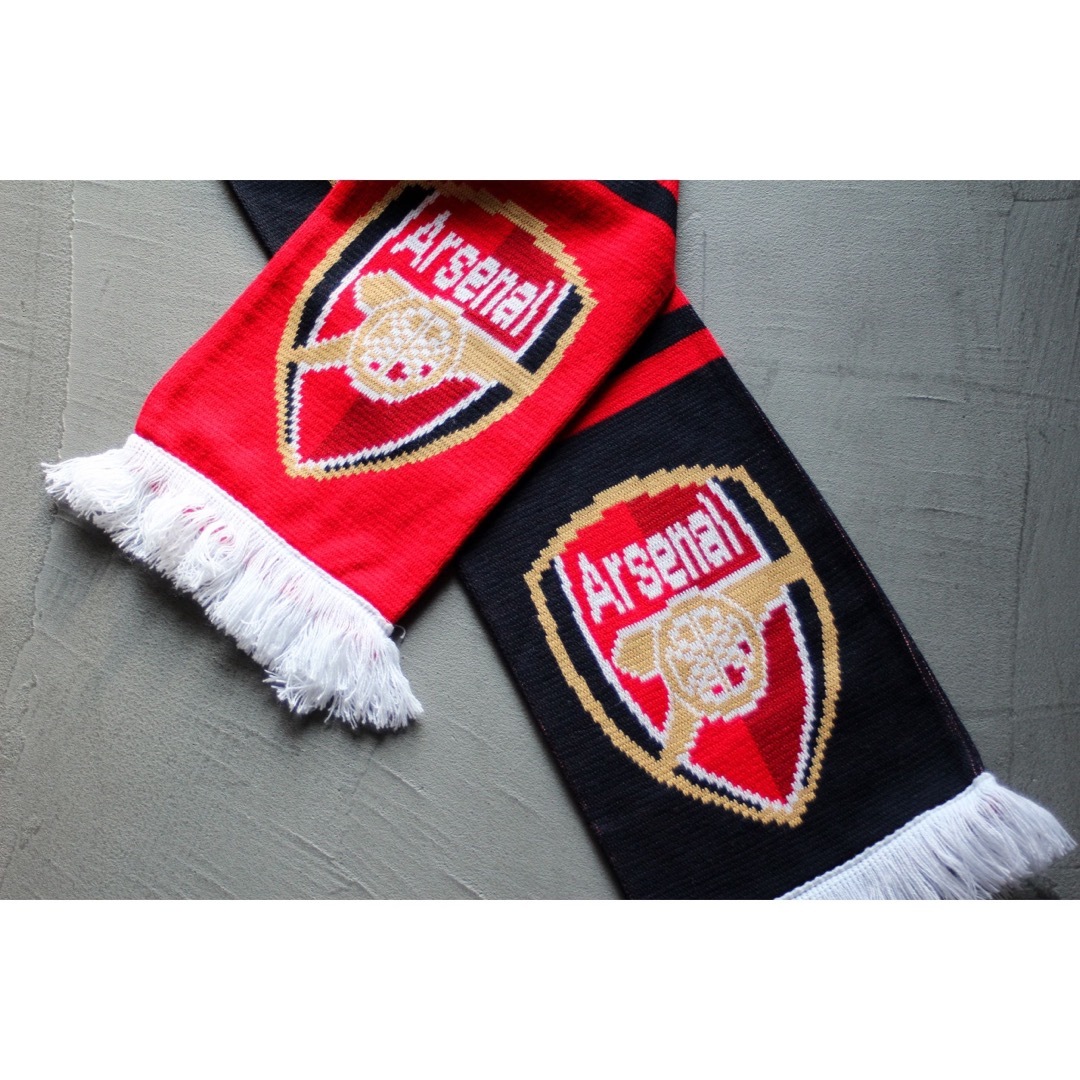 アーセナル サッカーマフラー Arsenal 現地購入品 ユーロ 英国製 アーセナル サッカーマフラー Arsenal 現地購入品 ユーロ 英国製