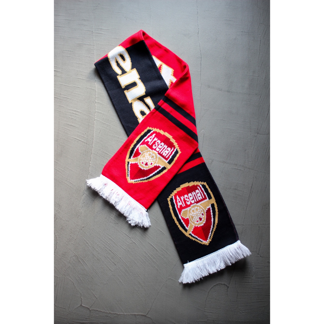 アーセナル サッカーマフラー Arsenal 現地購入品 ユーロ 英国製 アーセナル サッカーマフラー Arsenal 現地購入品 ユーロ 英国製