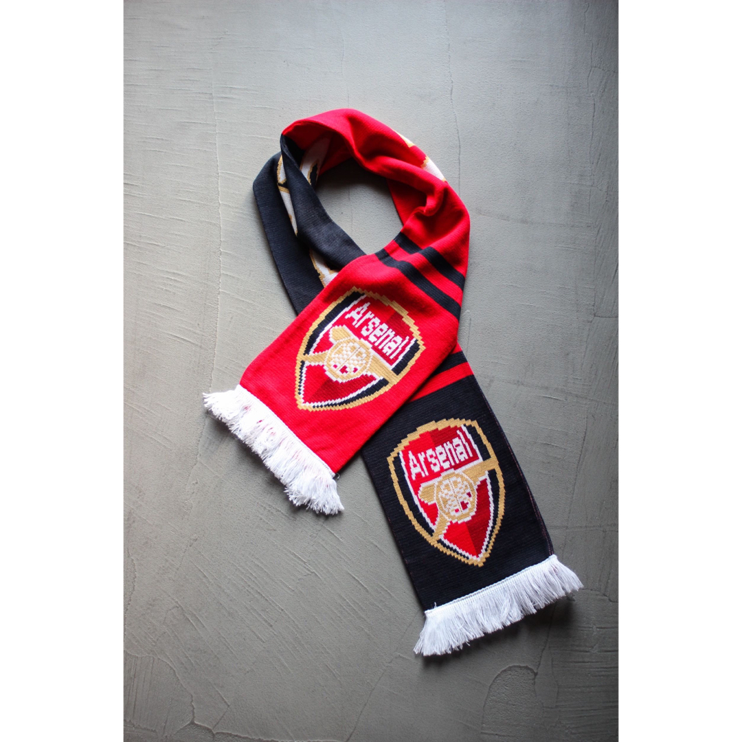 アーセナル サッカーマフラー Arsenal 現地購入品 ユーロ 英国製 アーセナル サッカーマフラー Arsenal 現地購入品 ユーロ 英国製