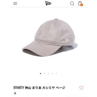 ニューエラー(NEW ERA)のニューエラ 神山まりあ コラボ カシミヤ(キャップ)