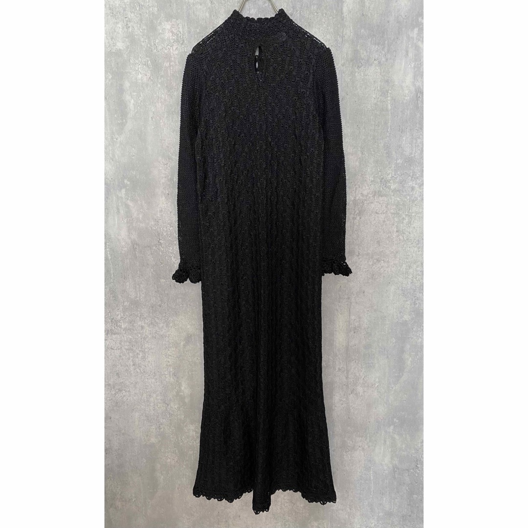 Grimoire(グリモワール)の【5/6までSALE】vintage crochet long dress レディースのワンピース(ロングワンピース/マキシワンピース)の商品写真