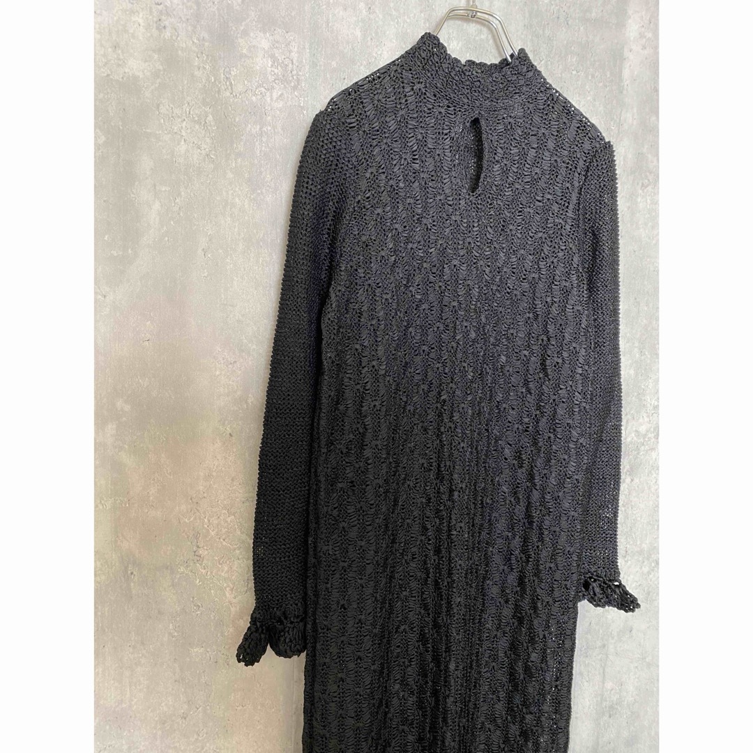 Grimoire(グリモワール)の【5/6までSALE】vintage crochet long dress レディースのワンピース(ロングワンピース/マキシワンピース)の商品写真