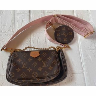 ルイヴィトン(LOUIS VUITTON)のルイヴィトン M44840 ミュルティ・ポシェット・アクセソワール(ショルダーバッグ)