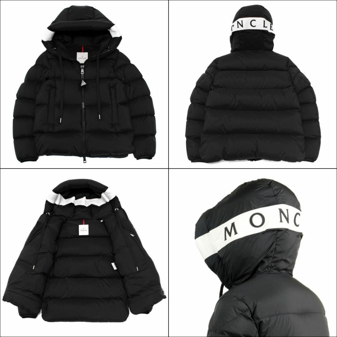 MONCLER(モンクレール)の送料無料 MONCLER モンクレール ODART ブラック 1A00059 53333 ダウンジャケット ブルゾン size 1 メンズのジャケット/アウター(ダウンジャケット)の商品写真