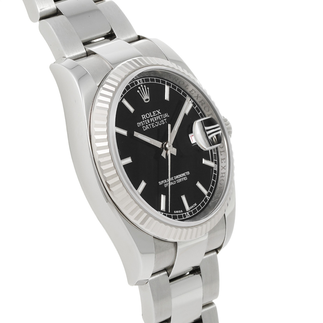 ROLEX(ロレックス)の中古 ロレックス ROLEX 116234 G番(2010年頃製造) ブラック メンズ 腕時計 メンズの時計(腕時計(アナログ))の商品写真