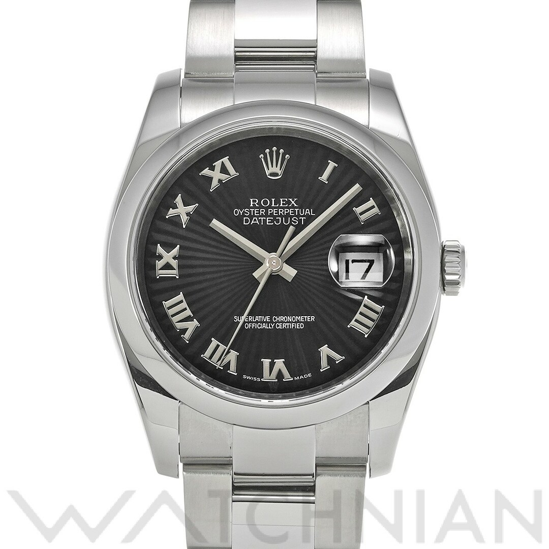 腕時計(アナログ)ロレックス ROLEX 116200 D番(2005年頃製造) ブラックサンビーム メンズ 腕時計