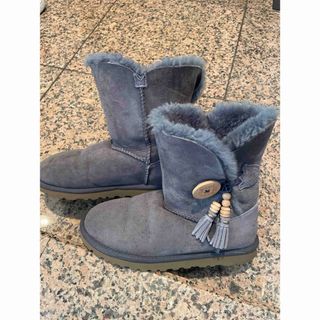 アグ(UGG)のugg ブーツ　パープル(ブーツ)