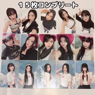 LE SSERAFIM - LESSERAFIM UNFORGIVEN ALBUM トレカ 15枚コンプの LE SSERAFIM - LESSERAFIM UNFORGIVEN ALBUM トレカ 15枚コンプの