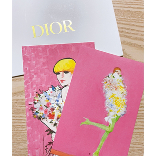 ディオール(Dior)のクリスチャンディオール Dior ポストカード 2枚(その他)