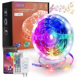 Jadisi LEDテープライト 10m RGB テープライト ledテープ 両(ライト/ランタン)