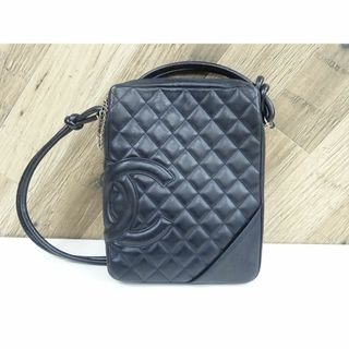 シャネル(CHANEL)のM名012 / CHANEL カンボンライン ショルダーバッグ ラムスキン (ショルダーバッグ)