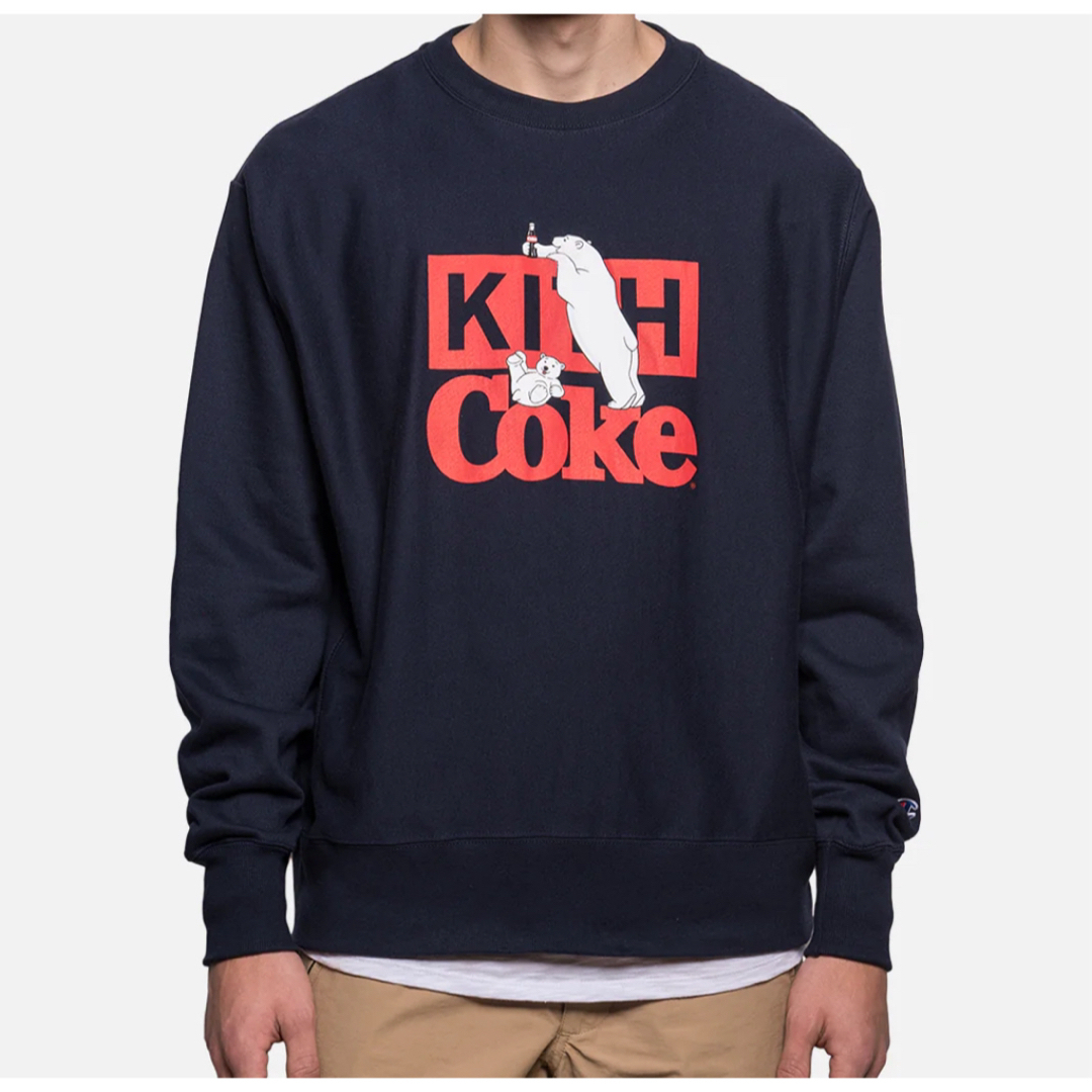 ★送料無料★ Kith Coca Cola Crewneckスウェット