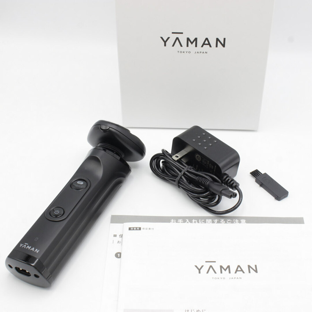 YA-MAN - ヤーマン ホットシェイブ YJEC0B 電動シェーバー ブラック 髭