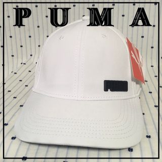 プーマ(PUMA)のPumaプーマ限定ロゴプレートアイコン刺繍キャップ帽子１点物(キャップ)