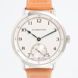 ハミルトン(Hamilton)のハミルトン カーキ ネイビー パイオニア SS×革   メンズ 腕時計(腕時計(アナログ))