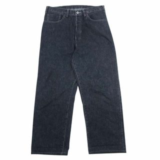 テンダーロイン(TENDERLOIN)のTENDERLOIN テンダーロイン DENIM PANTS BLACK WASH デニム パンツ ブラック ウォッシュ インディゴブルー系 32【中古】(その他)