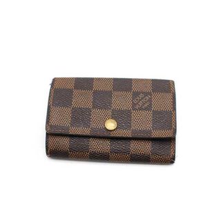 ルイヴィトン(LOUIS VUITTON)のLOUIS VUITTON ルイヴィトン ミュルティクレ6 ダミエ 6連キーケース ブラウン  N62630 CT0026(キーケース)