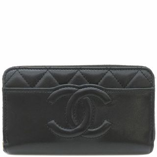 シャネル(CHANEL)のシャネル  長財布  マトラッセ CCマーク ラウンドファスナー AP2(財布)