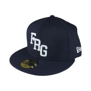 FRAGMENT DESIGN フラグメントデザイン 帽子 NEW ERA ニューエラ FRG刺繍 ベースボール キャップ 帽子 ブラック系【中古】(その他)