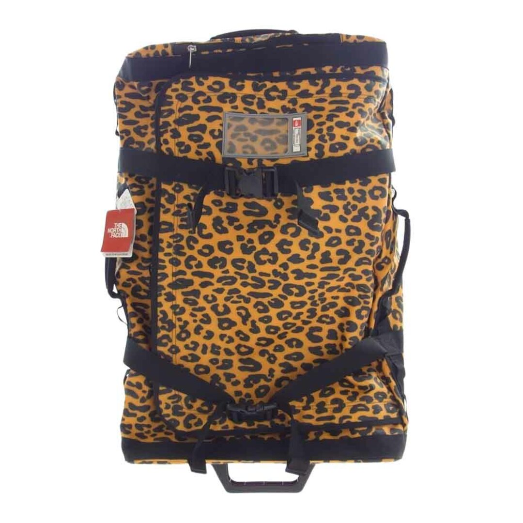 Supreme(シュプリーム)のSupreme シュプリーム キャリーバッグ 11AW NM08178 × THE NORTH FACE ノースフェイス ROLLING THUNDER BAG ローリング サンダー ボックスロゴ キャリー バッグ  イエロー系 ブラック系 73L【極上美品】【中古】 レディースのバッグ(スーツケース/キャリーバッグ)の商品写真