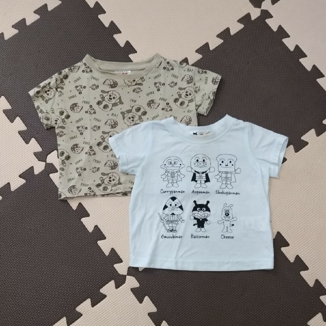 キャラクター Tシャツ 80cm 2枚 セット キッズ/ベビー/マタニティのベビー服(~85cm)(Ｔシャツ)の商品写真