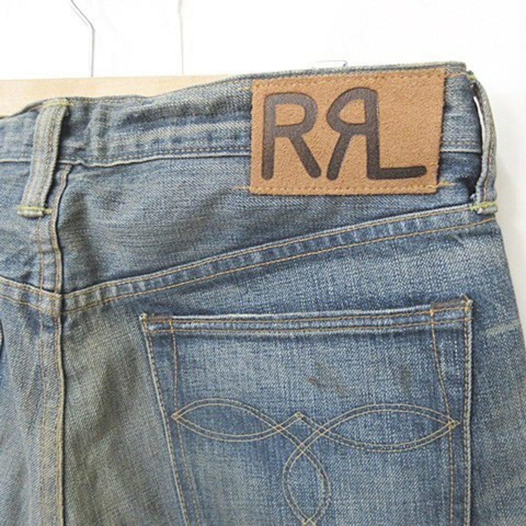 RRL(ダブルアールエル)のダブルアールエル RRL デニム ジーンズ スキニーフィット ブルー 29 メンズのパンツ(デニム/ジーンズ)の商品写真