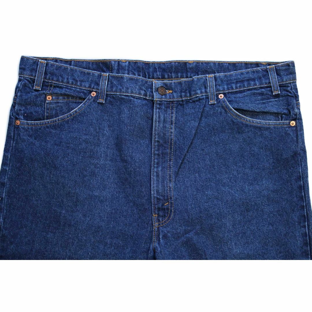 Levi's(リーバイス)の90s USA製 Levi'sリーバイス 517 デニムパンツ w44 L30★45 ブーツカット フレア オールド ビンテージ ジーンズ 濃紺 ビッグサイズ メンズのパンツ(デニム/ジーンズ)の商品写真