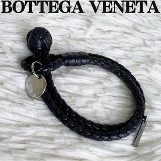 ボッテガヴェネタ(Bottega Veneta)の人気♡ボッテガヴェネタ イントレチャート レザー ブレスレット ストラップ(ブレスレット/バングル)