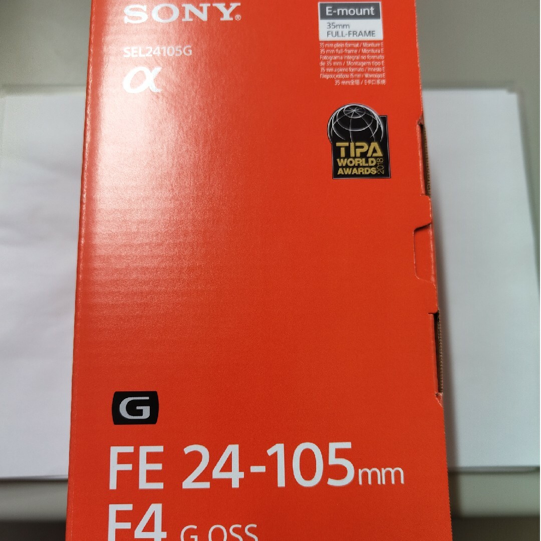 未使用新品 SONY SEL24105G FE24-105mm F4 G OSSズームレンズ○付属品