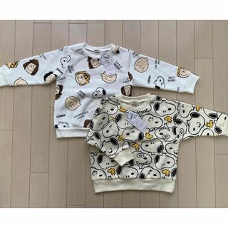 スヌーピー(SNOOPY)のSNOOPY スヌーピー　トレーナー　裏起毛　95(Tシャツ/カットソー)