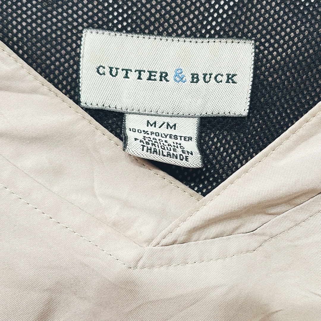 CUTTER & BUCK(カッターアンドバック)のCUTTER & BUCK プルオーバー ナイロンジャケット  Mサイズ スポーツ/アウトドアのゴルフ(ウエア)の商品写真
