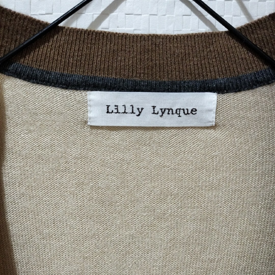 Lilly Lynque(リリーリン)のリリーリン　レディース　ニット アンサンブル風　トップス レディースのトップス(ニット/セーター)の商品写真