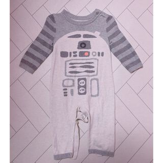 ベビーギャップ(babyGAP)のbabyGAP R2-D2 Star Wars スターウォーズ ロンパース 70(ロンパース)