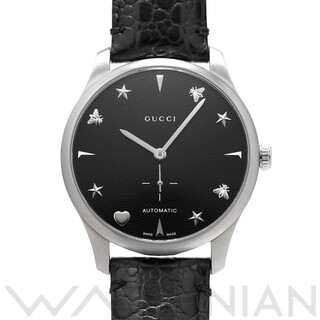グッチ(Gucci)の中古 グッチ GUCCI YA126331 ブラック レディース 腕時計(腕時計)