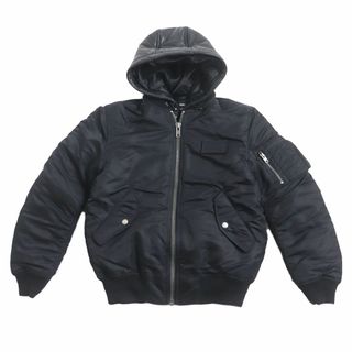 ブルゾンサンローランパリ 15AW 397644 Y586I N-2Bマーモットファーブルゾン  メンズ 48