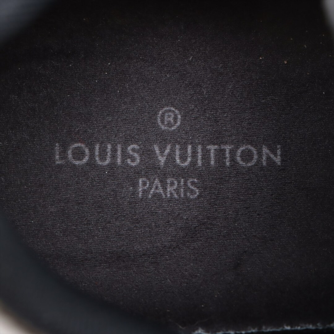 LOUIS VUITTON(ルイヴィトン)のヴィトン ランアウェイパルスライン ビニール×キャンバス 7 1/2 ブラ メンズの靴/シューズ(スニーカー)の商品写真