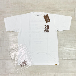 スタンダードカリフォルニア(STANDARD CALIFORNIA)の23aw 極美品 スタンダードカリフォルニア SD 20周年 ロゴ Tシャツ L(Tシャツ/カットソー(半袖/袖なし))