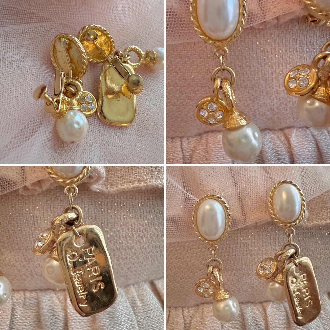 Grimoire(グリモワール)のParis発《Q jewelry Vintage earring》ヴィンテージ レディースのアクセサリー(イヤリング)の商品写真