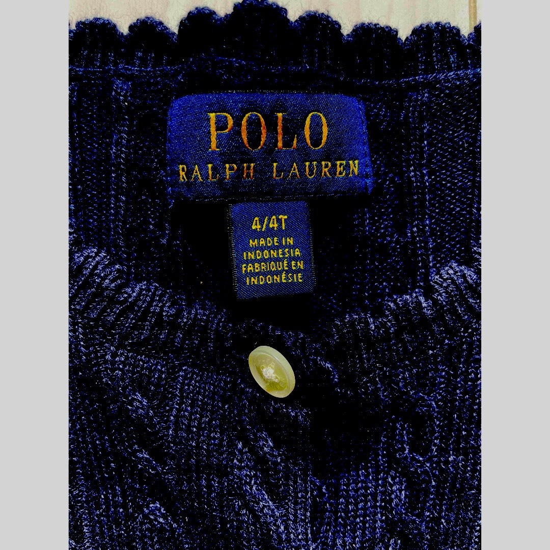 Ralph Lauren(ラルフローレン)のラルフローレン　110 カーディガン キッズ/ベビー/マタニティのキッズ服女の子用(90cm~)(カーディガン)の商品写真