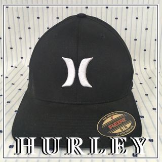 ＨＵＲＬＥＹハーレーUS限定フレックスフィットアイコンキャップ帽子black