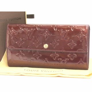 ルイヴィトン(LOUIS VUITTON)のルイヴィトン　ヴェルニ　ポルトフォイユ・サラ　長財布　アラマント　M93524　LOUIS VUITTON　18677002(財布)