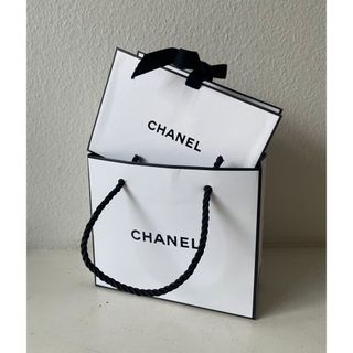 CHANEL内仕切り付きショッパー(ショップ袋)