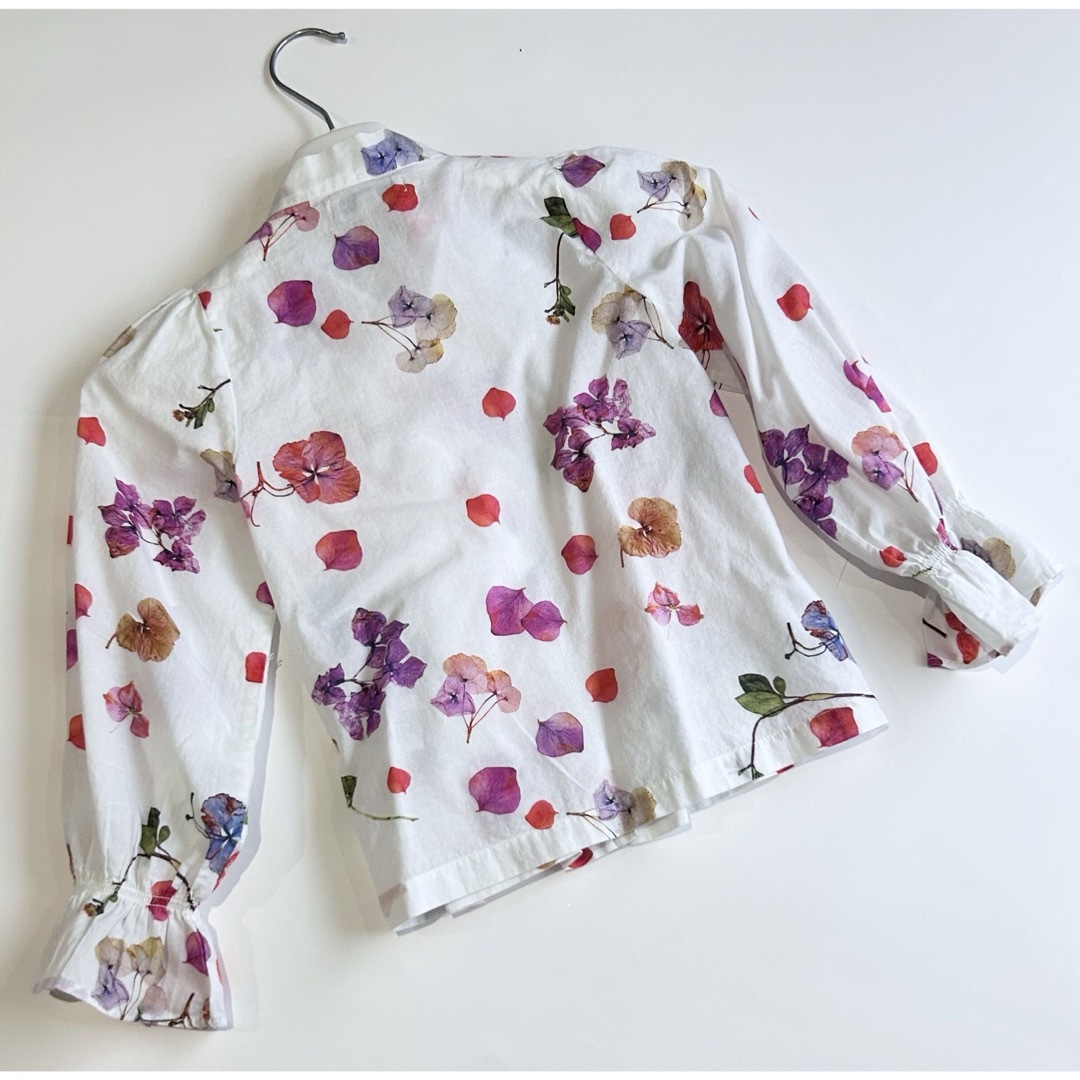 【USED•美品•6Y】NELLYSTELLA/CORDELIA BLOUSE キッズ/ベビー/マタニティのキッズ服女の子用(90cm~)(ブラウス)の商品写真