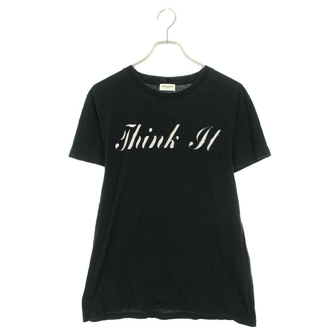 Saint Laurent(サンローラン)のサンローランパリ  16AW  440746 YB1BE Think It プリントTシャツ メンズ S メンズのトップス(Tシャツ/カットソー(半袖/袖なし))の商品写真