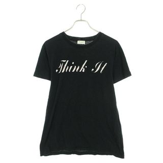 サンローラン(Saint Laurent)のサンローランパリ  16AW  440746 YB1BE Think It プリントTシャツ メンズ S(Tシャツ/カットソー(半袖/袖なし))