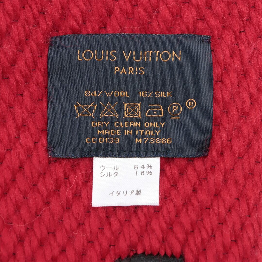 LOUIS VUITTON(ルイヴィトン)のヴィトン エシャルプ ロゴマニア デュオ ウール×シルク   レディース レディースのファッション小物(その他)の商品写真